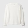 Våffelstickad T-shirt för barn