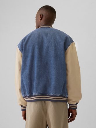 Varsity jeansjacka