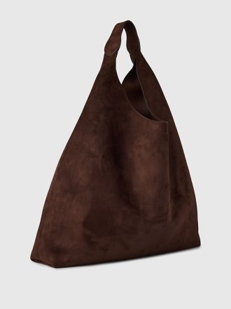 Vegansk Mocka Slouchy Tygväska