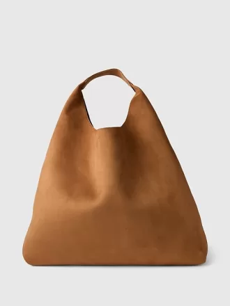 Vegansk Mocka Slouchy Tygväska