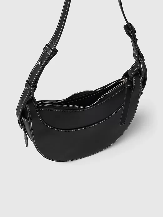 Vegansk Western Crossbody-väska i läder Vegansk Western Crossbody-väska i läder