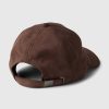 Vegansk baseballhatt i mocka
