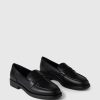 Veganska läder loafers