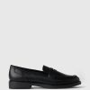 Veganska läder loafers