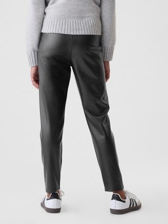 Veganska läderleggings för barn