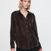 Velvet Relaxed Shirt