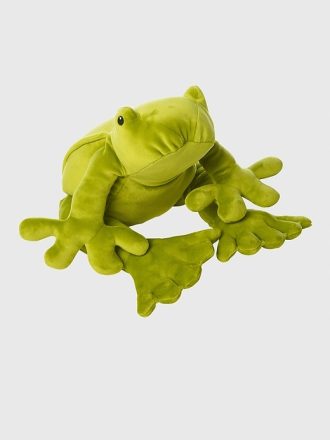 Velveteen Pond Life Groda Uppstoppade Djur