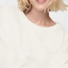 Vintage Cropped T-shirt i ekologisk kraftig bomull
