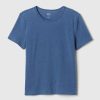 Vintage Indigo T-shirt med rund hals