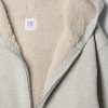Vintage Mjuk Sherpa-fodrad Hoodie med dragkedja för barn