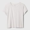 Vintage Shrunken T-shirt i ekologisk bomull