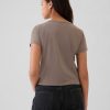 Vintage Shrunken T-shirt i ekologisk bomull