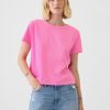 Vintage Shrunken T-shirt i ekologisk bomull