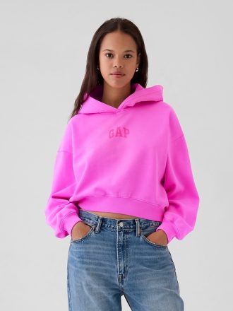 Vintage Soft Arch Logo Beskuren Hoodie