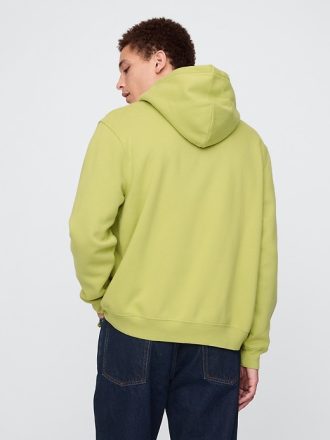 Vintage Soft Arch-logotyp luvtröja med dragkedja