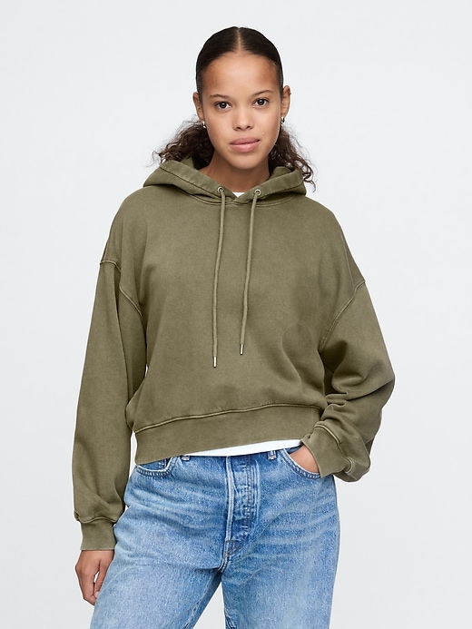 Vintage Soft Cropped Hoodie Vintage Soft Cropped Hoodie