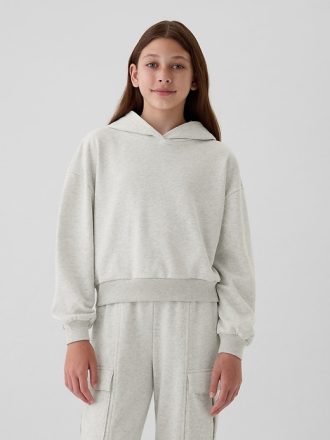 Vintage Soft Cropped Hoodie för barn