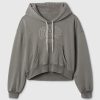 Vintage Soft Cropped Hoodie