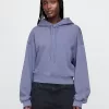 Vintage Soft Cropped Hoodie