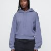 Vintage Soft Cropped Hoodie