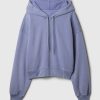 Vintage Soft Cropped Hoodie