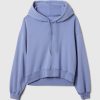 Vintage Soft Cropped Hoodie