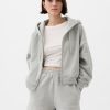 Vintage Soft Cropped Hoodie