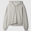 Vintage Soft Cropped Hoodie