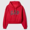 Vintage Soft Cropped Hoodie