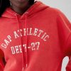 Vintage Soft Cropped Hoodie