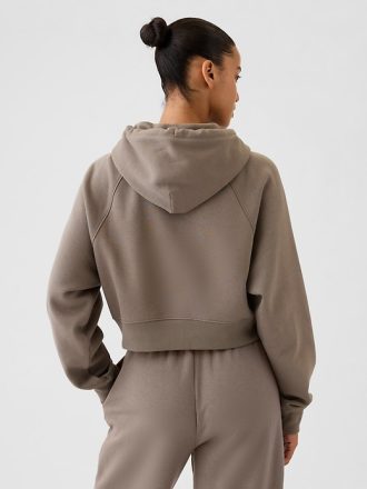 Vintage Soft Cropped Hoodie