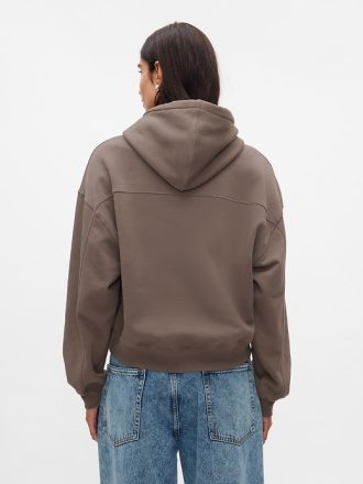 Vintage Soft Cropped Hoodie