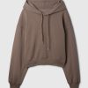 Vintage Soft Cropped Hoodie