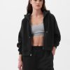 Vintage Soft Cropped Hoodie