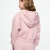 Vintage Soft Cropped Zip Hoodie för barn