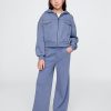 Vintage Soft Cropped Zip Hoodie för barn