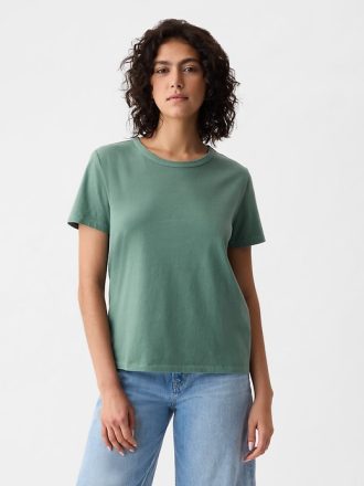 Vintage T-shirt i ekologisk bomull