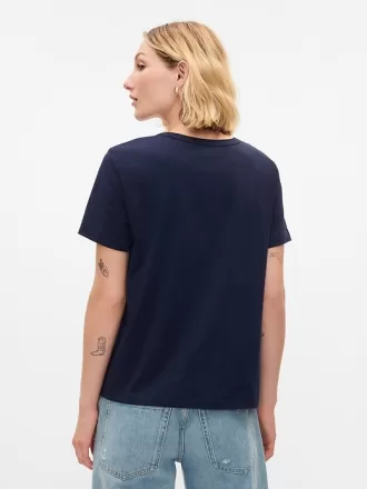 Vintage T-shirt i ekologisk bomull