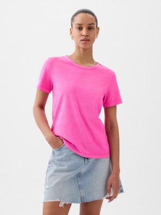 Vintage T-shirt i ekologisk bomull