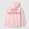 Vintage mjuk Squishmallow grafisk hoodie för barn