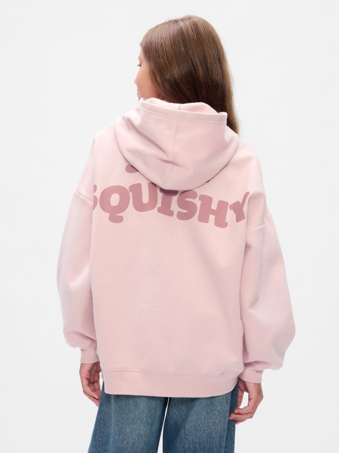 Vintage mjuk Squishmallow grafisk hoodie för barn
