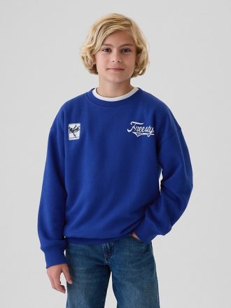 Vintage mjuk avslappnad tröja för barn