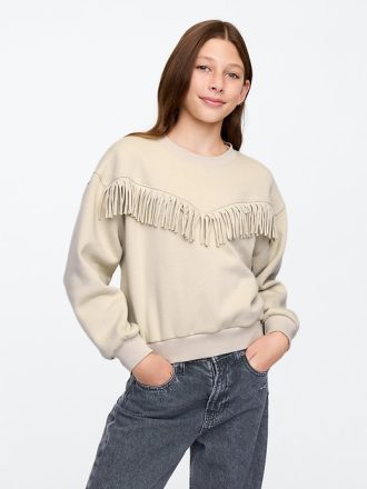 Vintage mjuk franströja för barn