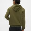 Vintage mjuk hoodie med dragkedja