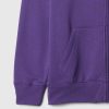 Vintage mjuk hoodie med dragkedja för barn