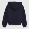 Vintage mjuk hoodie med dragkedja för barn