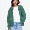 Vintage mjuk hoodie med dragkedja för barn