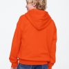 Vintage mjuk hoodie med dragkedja för barn