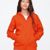 Vintage mjuk hoodie med dragkedja för barn