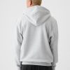 Vintage mjuk hoodie med dragkedja